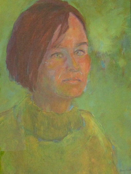 Rosemary Campbell| Girl with the Green Eyes | McATamney Gallery | Geraldine NZ